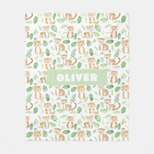 Cobertor De Velo Safari Animal Selgle Room Decor Nursery Cute