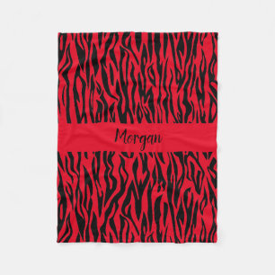 Cobertor De Velo Safari Chic Zebra Blanket Para Bebidas Aventosas