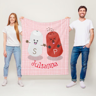 Cobertor De Velo Sal kawaii e cartografia dos pimentões