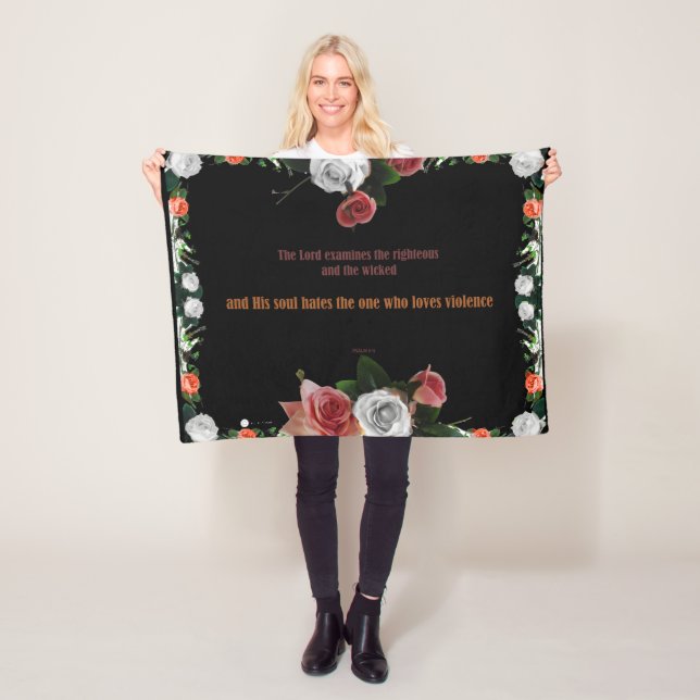 Cobertor De Velo Salmo 11:5, Sem Violência (In Situ)