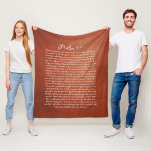 Cobertor De Velo Salmo 91 para Proteção