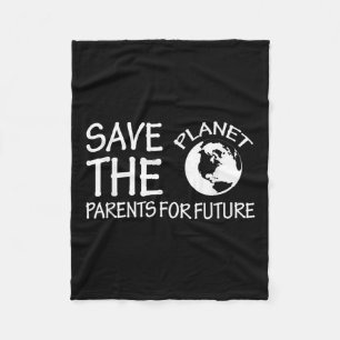 Cobertor De Velo Salve Os Pais Do Planeta Para O Futuro Ambiente P