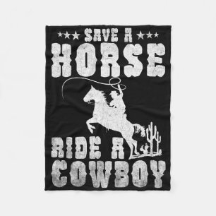 Cobertor De Velo Salve Um Cavalo A Correr Um Cavalo Engraçado Que A