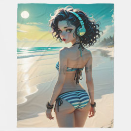 Cobertor De Velo Sammi Dollz Fleece Blanket