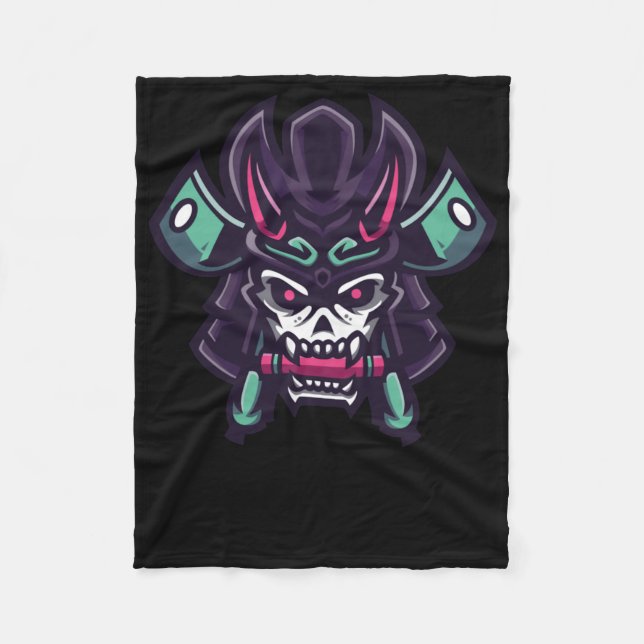 Cobertor De Velo Samurai Shogun Sticker (Frente)
