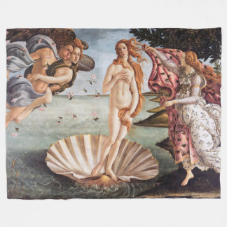 Cobertor De Velo Sandro Botticelli - Nascimento de Vênus