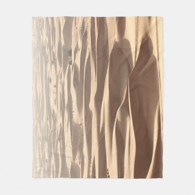 Cobertor De Velo Sandy Desert Road Dunes (Frente)