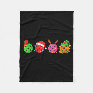 Cobertor De Velo Santa Hat Snowman Xmas Funny Ckleball Lover Christ