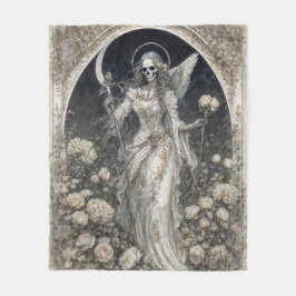 Cobertor De Velo Santa Morte Santa Muerte
