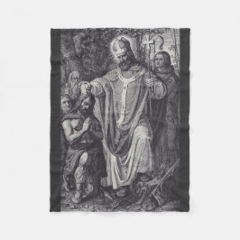 Cobertor De Velo Santo Boniface Inglês Benedictine monge