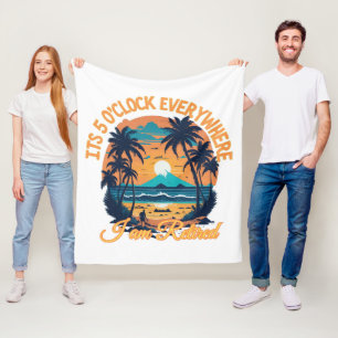 Cobertor De Velo São 5 horas em todo lugar que estou aposentado