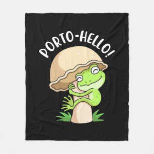 Cobertor De Velo Sapo E Cogumelo