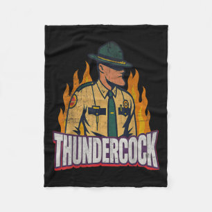 Cobertor De Velo Sargento Oficial Cius Thunder Bodycam Meme Engraça