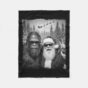 Cobertor De Velo Sasquatch engraçado Meme Selfie legal com o Papai 