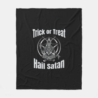 Cobertor De Velo Satã de granizo Pentagram Goat Halloween