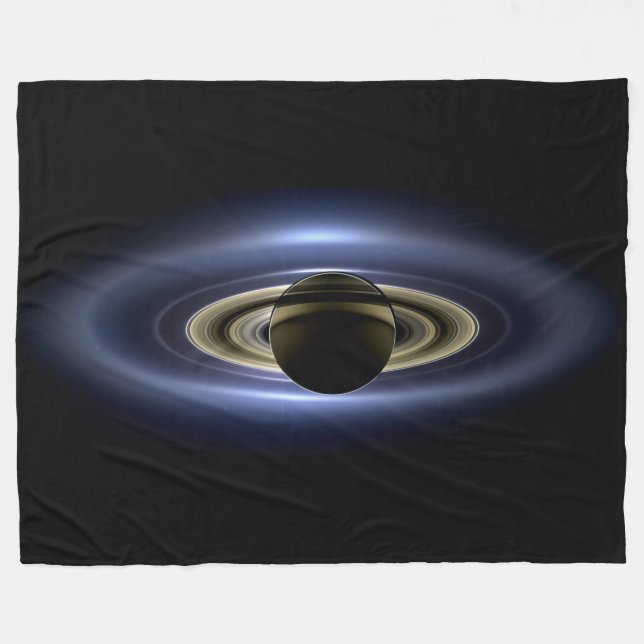 Cobertor De Velo Saturno Eclipsou o Sol do Orbiter Cassini (Frente (Horizontal))
