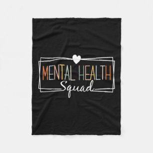 Cobertor De Velo Saúde Esquadrão Cérebro Doença Mental Sensibilizaç