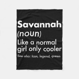 Cobertor De Velo Savannah Como Uma Garota Normal Só Que Mais Legal