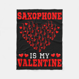 Cobertor De Velo Saxofone é Meu Instrumento de Equipe de Valentim F