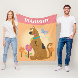 Cobertor De Velo Scooby Doo Após Borboleta