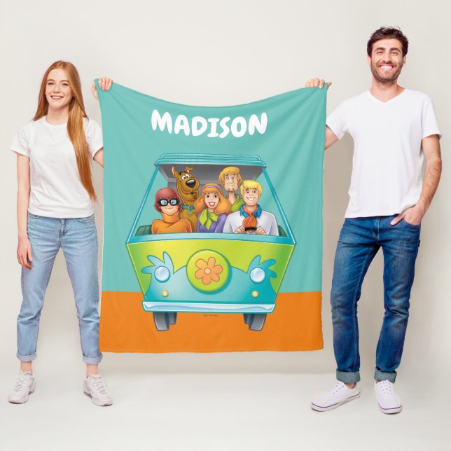 Cobertor De Velo Scooby-Doo e a Anja Misteriosa (In Situ)