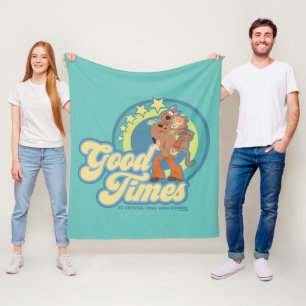 Cobertor De Velo Scooby-Doo e Shaggy Good Times em Crystal Cove HS