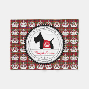 Cobertor De Velo Scottie nenhuma coroa 8 real