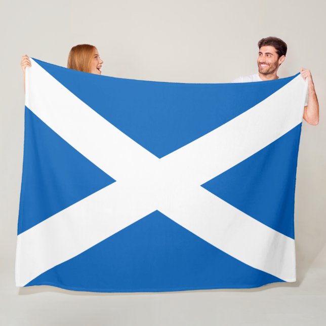 Cobertor De Velo Scottish Flag (Saltyre) (Scotland Flag) (In Situ)