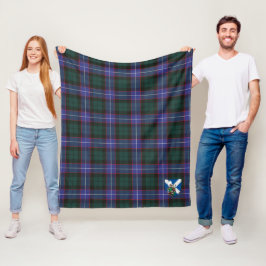 Cobertor De Velo Scotts Hunter Modern Tartan Xadrez