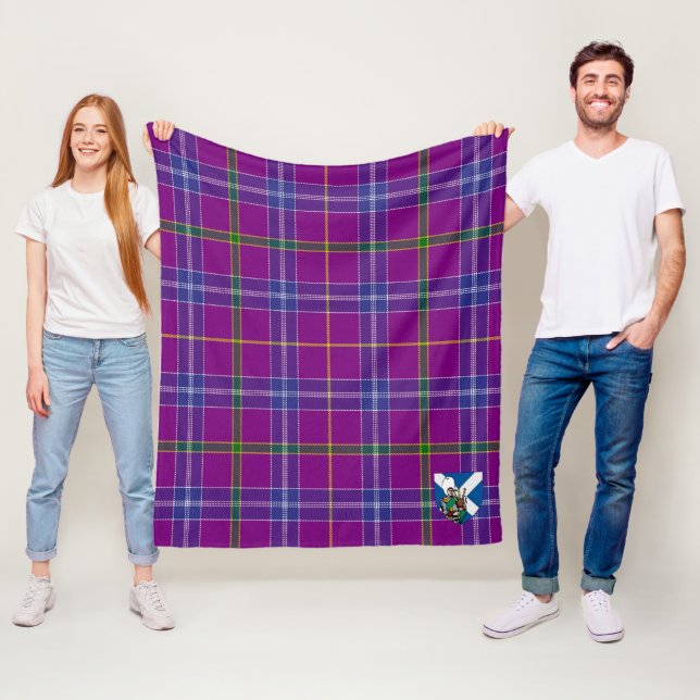 Cobertor De Velo Scotts Jackson Tartan Xadrez (In Situ)