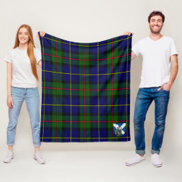 Cobertor De Velo Scotts MacLeod Da Xadrez De Harris Modern Tartan