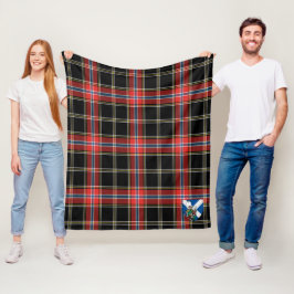 Cobertor De Velo Scotts Night Tartan Xadrez