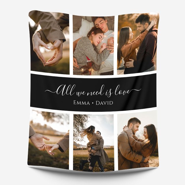 Cobertor De Velo Script manuscrito com Nomes 6-Foto (Criador carregado)