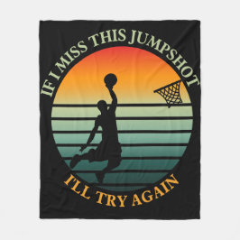 Cobertor De Velo se eu perder este salto, tentarei novamente Blanke