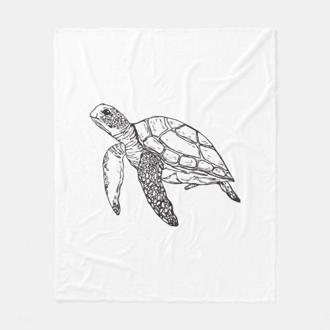 Cobertor De Velo sea turtle Copy Copy (Frente)