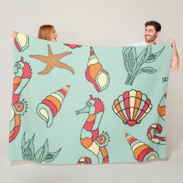 Cobertor De Velo Seacavalo Fleece Blanket