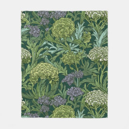 Cobertor De Velo Seamless William Morris style floral pattern