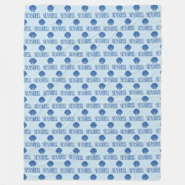 Cobertor De Velo Seashell