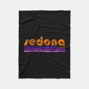 Cobertor De Velo Sedona arizona retrô vintage desgastado caminhada