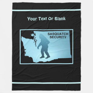 Cobertor De Velo Segurança Sasquatch - Washington