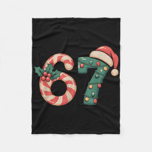 Cobertor De Velo Seis Sete 67 Meme Natal 