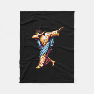 Cobertor De Velo Seis Sete Jesus Dabbing Natal 6 7 Meme 67 Crianças