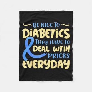 Cobertor De Velo Seja Legal Com Diabéticos T1d Diabético Diabetes T