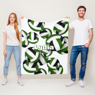 Cobertor De Velo seleção verde-negra colorido presentes de decor de