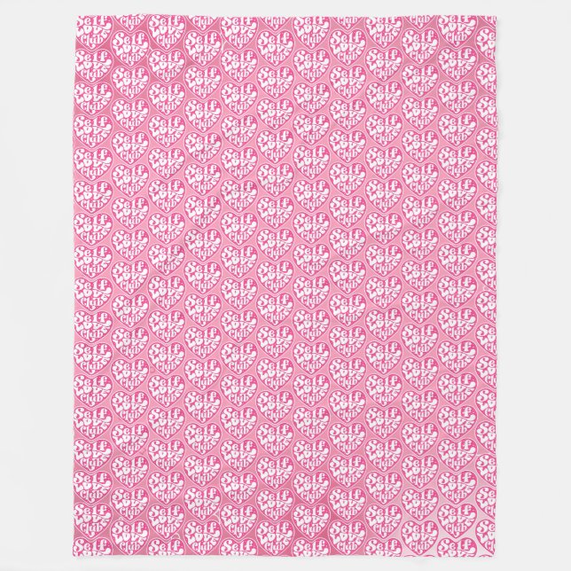 Cobertor De Velo Self Love Club Fleece Blanket (Frente)