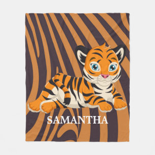 Cobertor De Velo Selva Selvagem Safari bebê