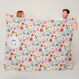 Cobertor De Velo Selvagens de Primavera personalizadas e Hedgehogs