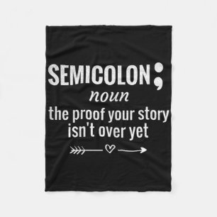 Cobertor De Velo Semicolon Definição Sensibilização Semicolon Suicí