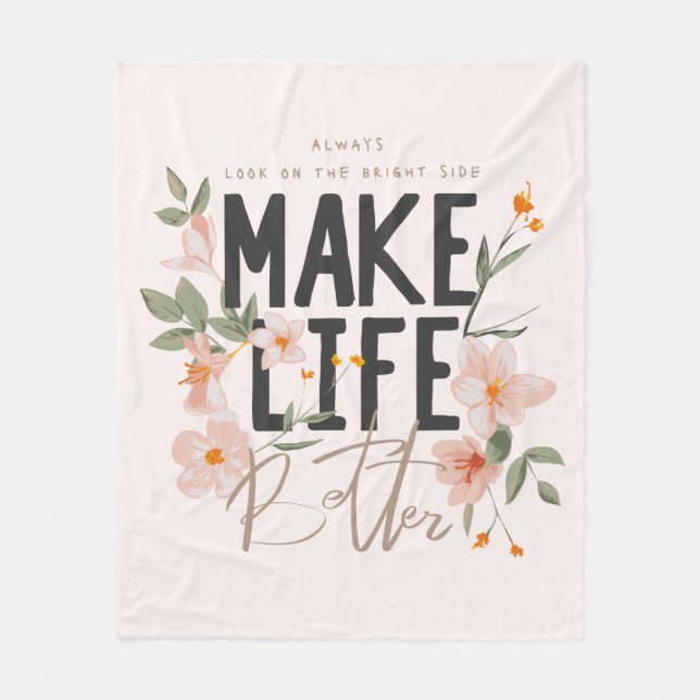 Cobertor De Velo Sempre olhe para o lado direito (Frente)