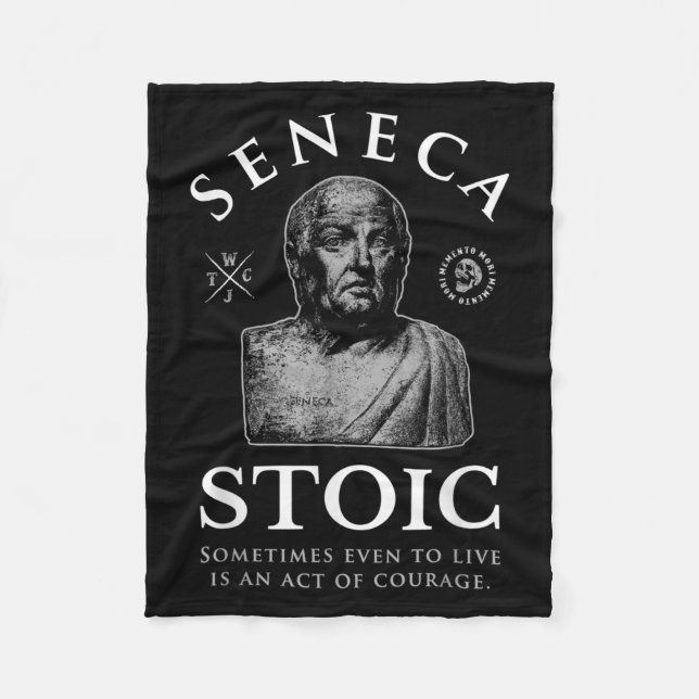 Cobertor De Velo Seneca Cotação "Ato de Coragem" Estatismo (Frente)